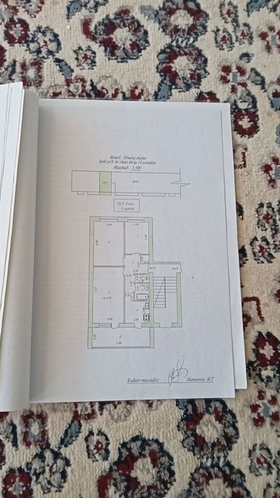 3 хона квартира сотилади