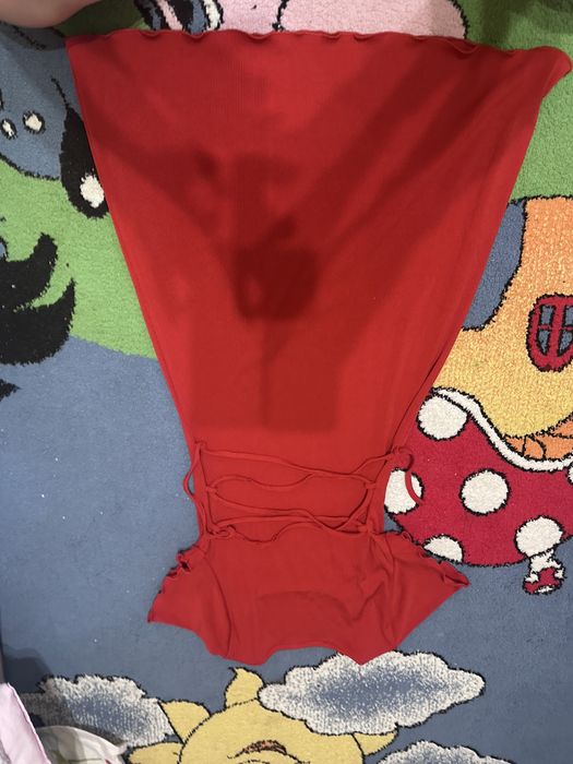 Продам красное платье