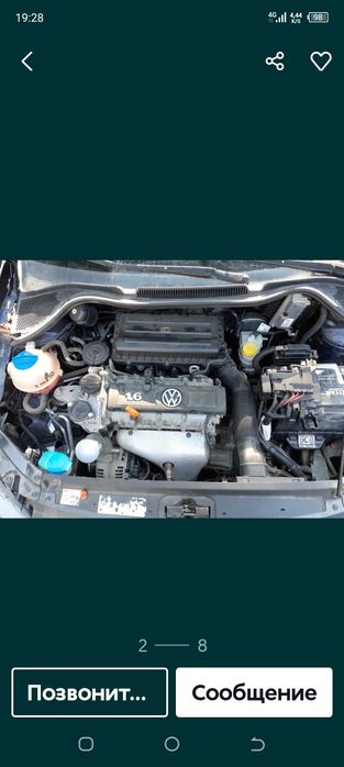 Двигатель на поло седан по запчастям