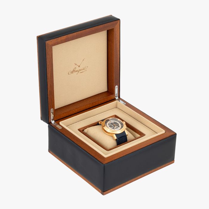 Ceas Breguet Marine Chronograph, din aur 18k