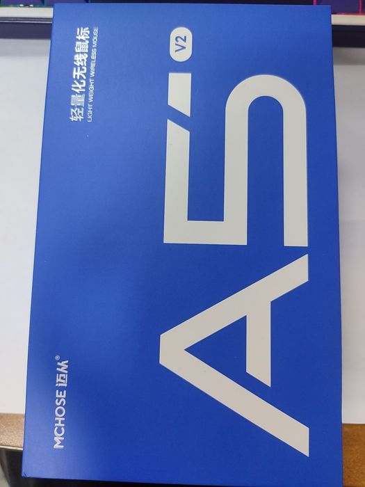 Мышка Mchose A5 V2 Ultra белый