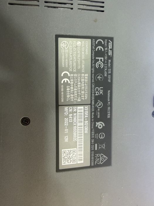 Asus Core i3. 10 поколение