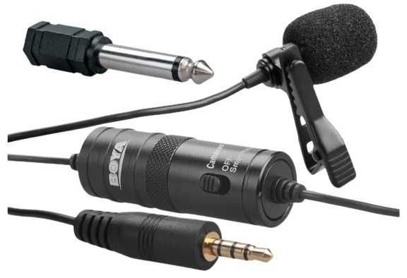 Продам петличный микрофон BOYA BY‑M1