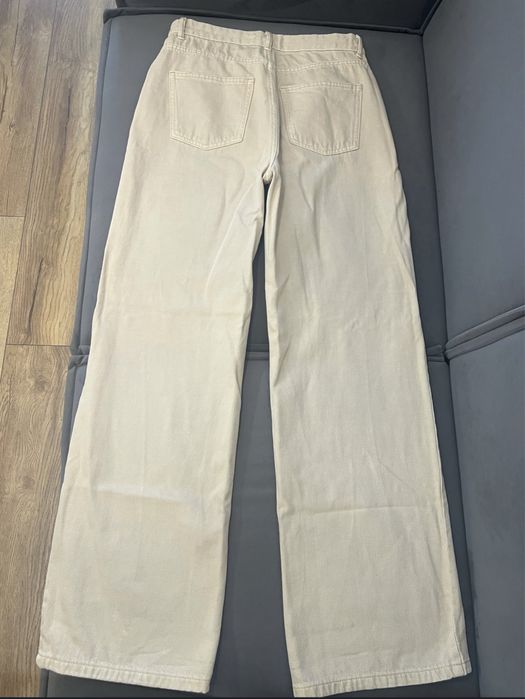 джинсы pull&bear женские штаны бежевые