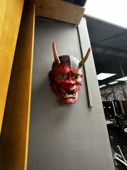 Традиционна японска маска Hannya демон Yokai Japanese mask Oni Samurai