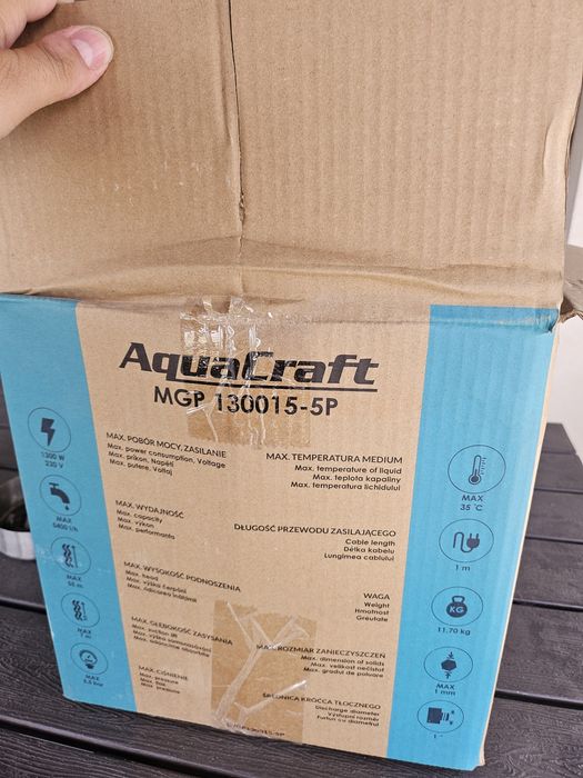 Pompa apa AquaCraft 1300w noua