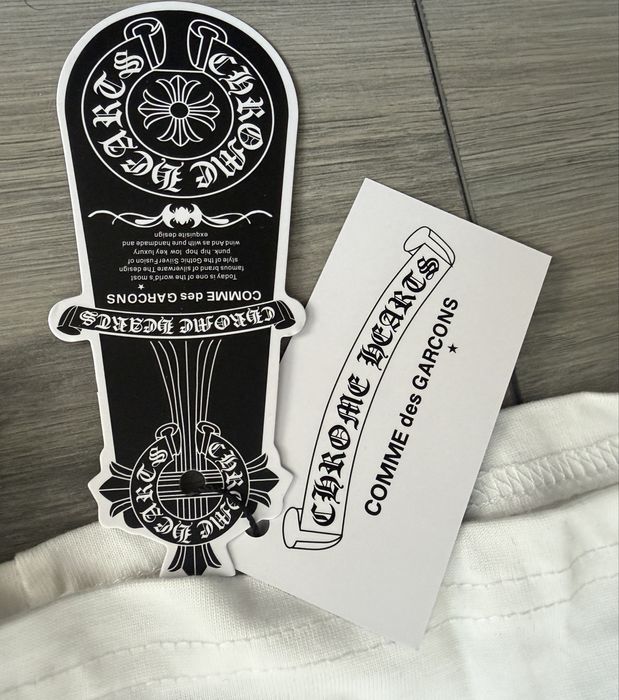 bluza Chrome Hearts alb-neagra