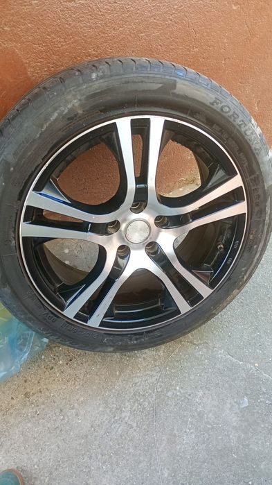 Set 4 Jante Aliaj 18" PLATIN Germania 5x112 5x114.3 - Tiguan Q5 Kodiaq Tucson - 1000 lei - Sibiu