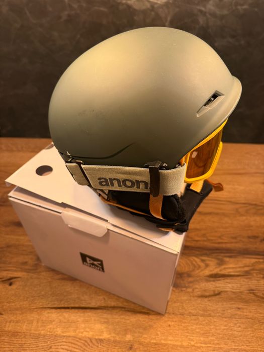 Casca ski/snowboard Anon cu ochelari copii