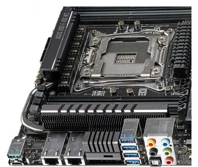 Motherboard ASUS X99-E WS (7 pci-e slots) + Xeon 1650 v4  LGA 2011-3