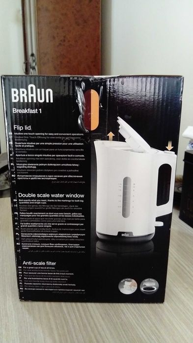 Продаётся новый электрочайник "BRAUN"