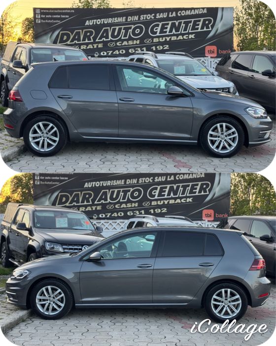 VW GOLF VII AN 2019 IMPORT ITALIA FARURI LED 1.6 TDI EURO 6 STARE TEHNICA ESTETICA PERFECTA 178.000 KM, Garantie 12 Luni Raport Carvertical Fara Repro