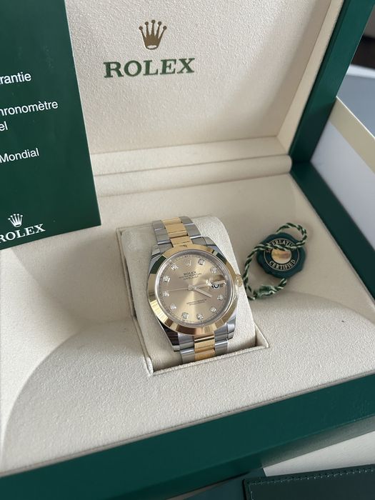 Rolex DateJust 41 Model Nou Cadran Diamante