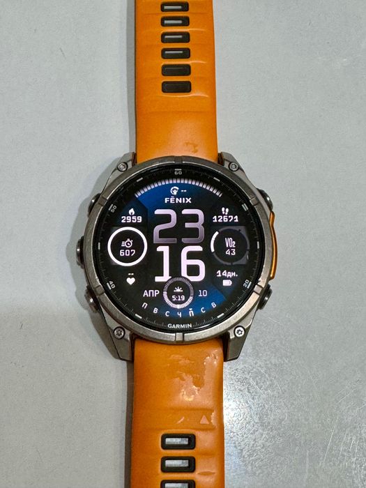 Garmin Fenix 8 (47 мм) Sapphire Titanium
