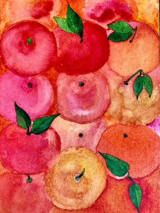 Акварели, малки размери, оригинали, уникати