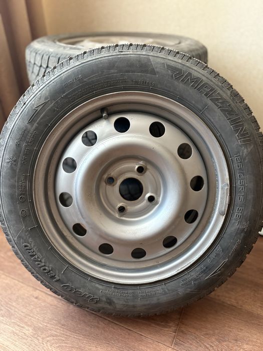 Диски с резиной hyundai/kia на 15 зима/всесезонка