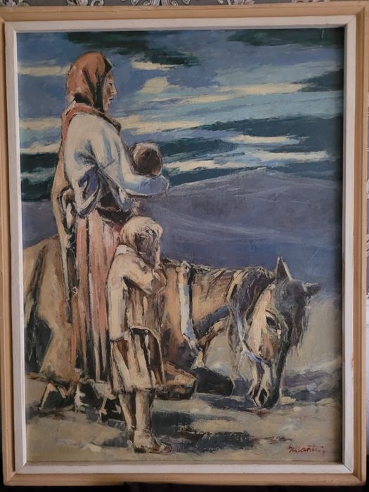 Vand tablouri originale Virgil Salantiu