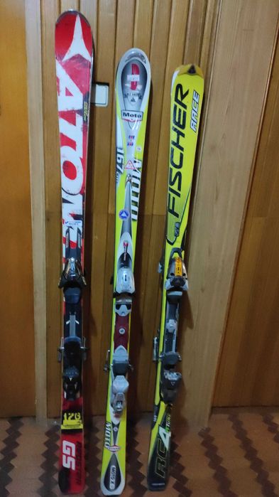 vand skiuri Fisher 165cm, K2 167cm, Atomic 176cm in stare foarte buna