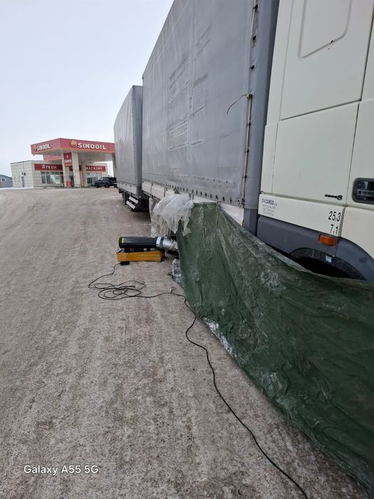 Отогрев авто и фуры