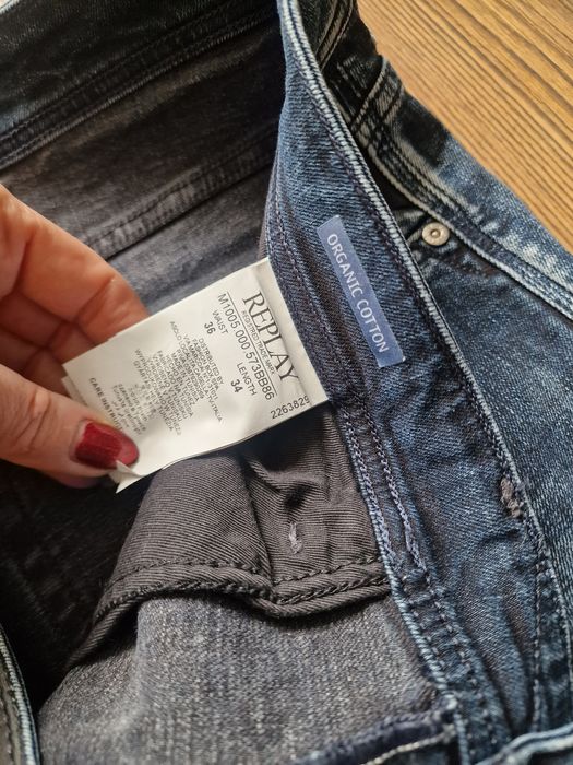 Страхотни мъжки REPLAY размер 36 , без забележки