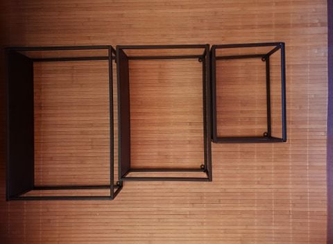 Set polite metalice / 3 buc. NOU