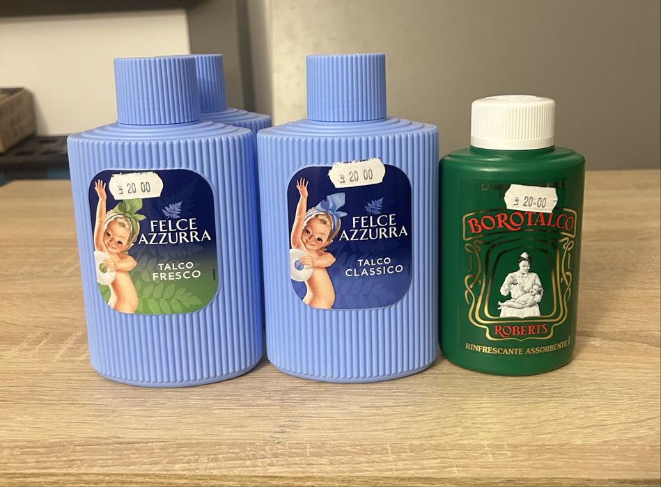 Pudra de talc Felce Azzura