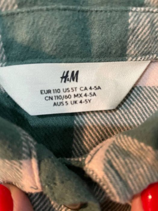 Рубашка на девочку 4-5 лет