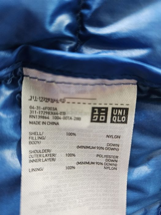 Geaca barbati pene puf Uniqlo M