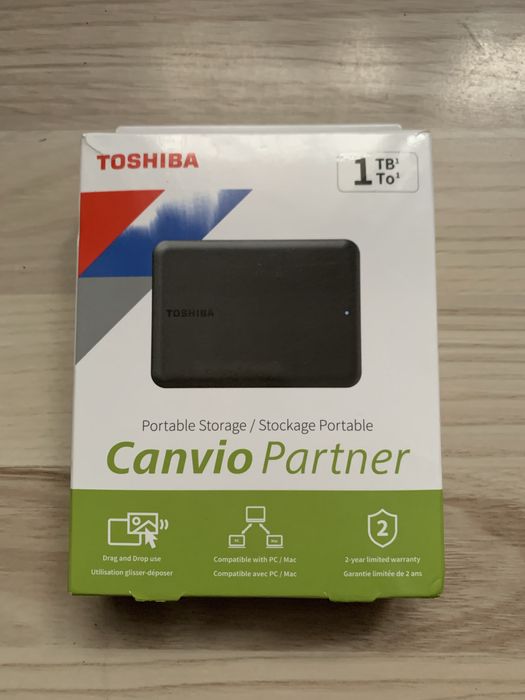 HDD HardDisk Extern TOSHIBA Canvio Partner 1TB (1000GB) Nou