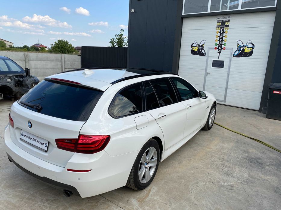 Bare longitudinale plafon negru lucios shadow line BMW seria 5 F11
