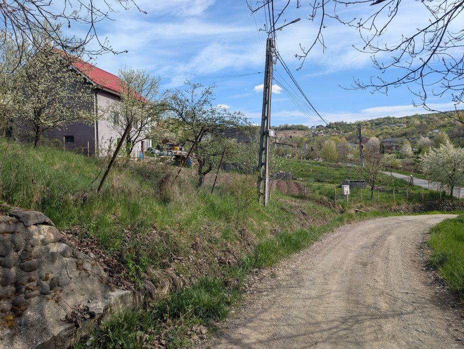 Teren de vânzare Valea Jelnii langa asfalt