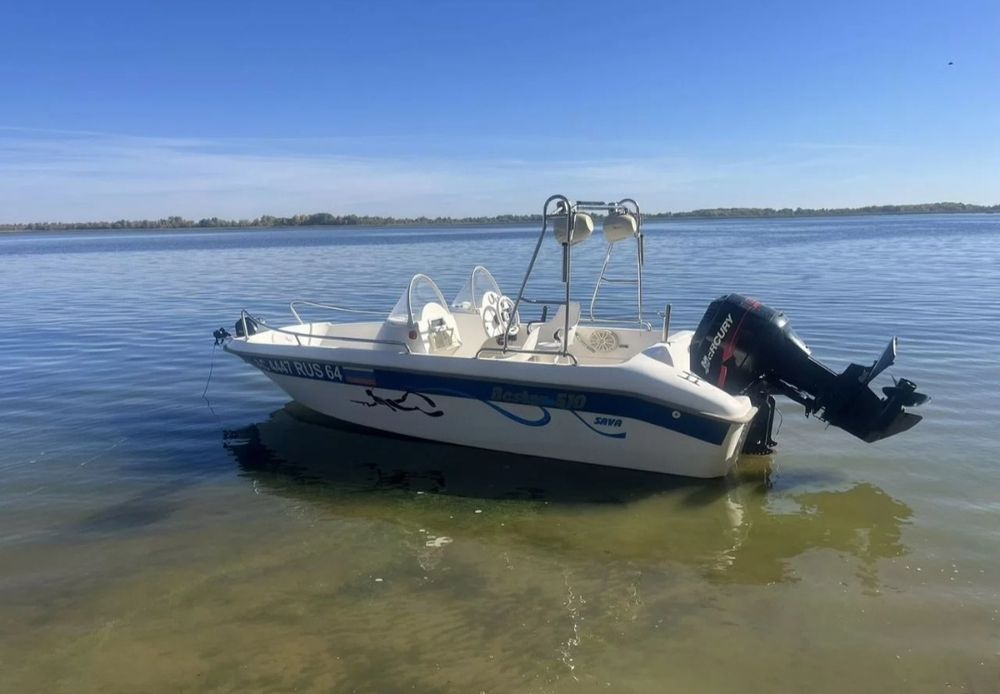 Продаётся Катер Sava 510 с мотором Mercury 75 2 такт
