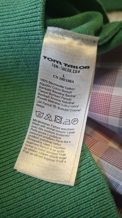 Хлопковый пуловер от Tom Tailor