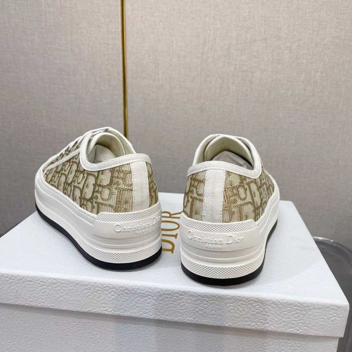 Adidasi tenisi Christian Dior Walk'n'Dior gold, marimi 35-40, Premium