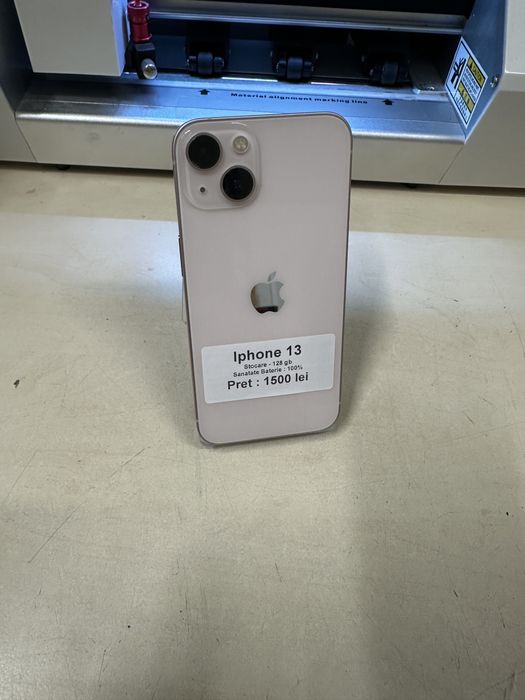 Iphone 13 / 128 gb / 100% baterie / folie sticla cadou