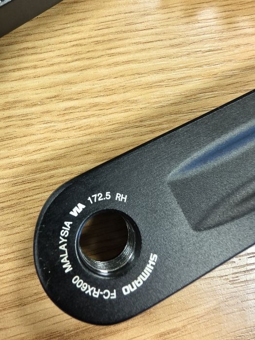 Куребел Shimano GRX FC-RX600 ,40T,172,5mm,1x10,11 speed