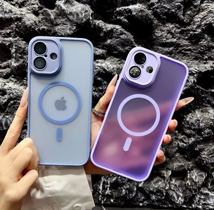 Husa MagSafe cu protectie la camere pt iPhone 16 / 16 Pro / 16 Pro Max