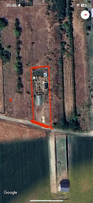 Teren pentru casa intravilan 1350mp 37€/mp la intrare in Slatioara