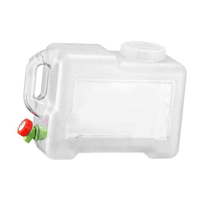 12L Прозрачна туба за вода с кранче за къмпинг каравана кемпер ремарке