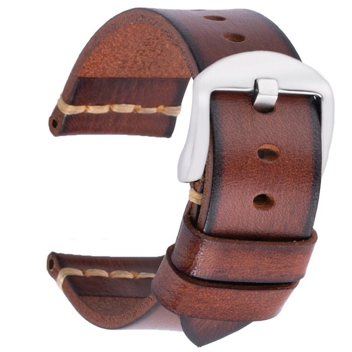 RUMPLE Кожена каишка Huawei Watch/Samsung/Garmin/Xiaomi/Apple/Amazfit