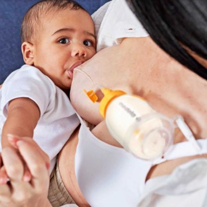 Medela Breast Feeding Set / Supplemental Nursing System – Допълнителна система за кърмене, 150 мл