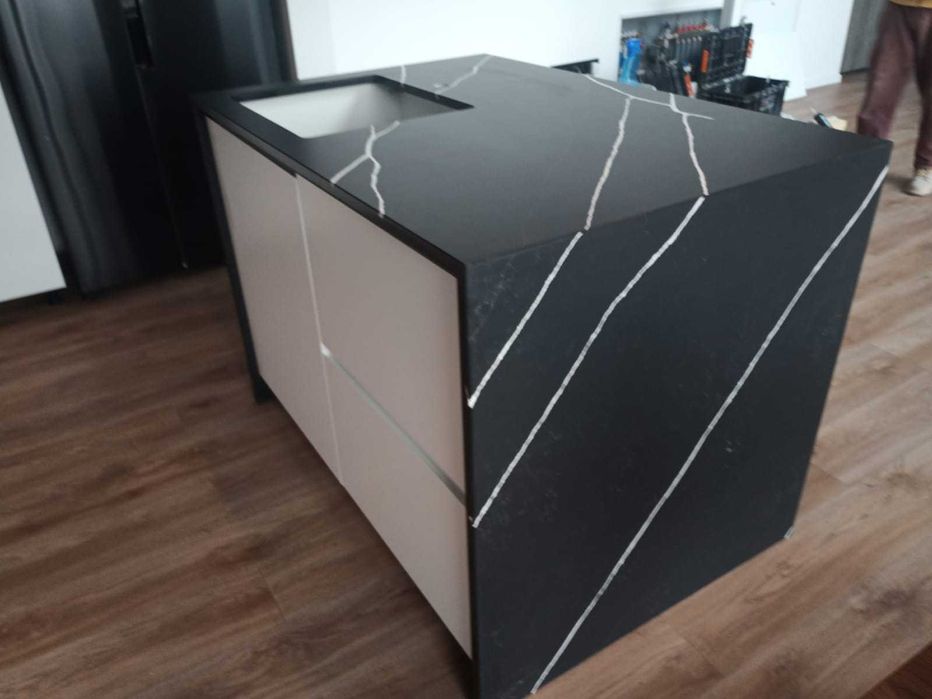 Blat quartz compzit negru