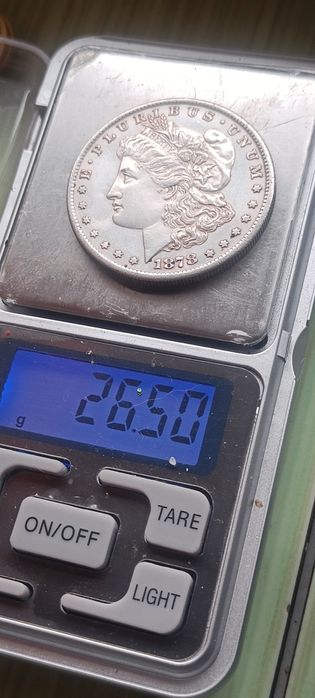 Moneda 1 dolar american 1878