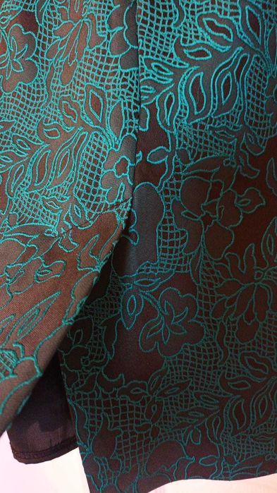 Rochie eleganta verde- lungime medie