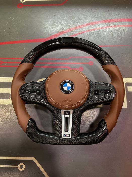 Volan BMW - Carbon - Custom - Seria G - Incalzire - Traffic Jam - Vib