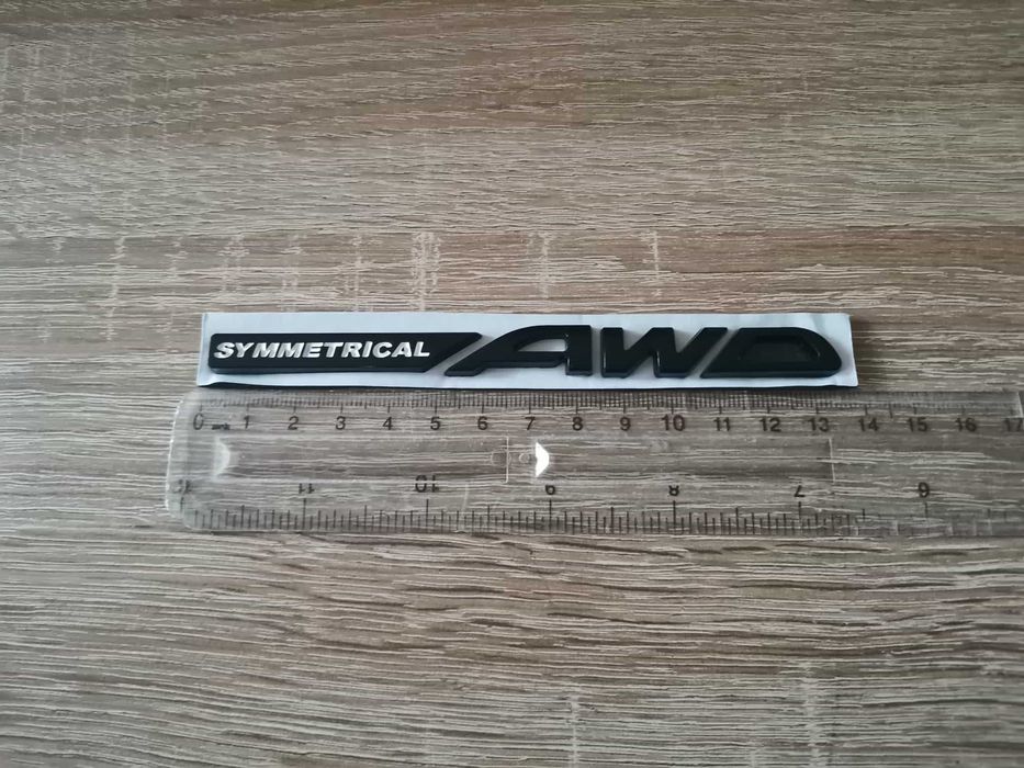 SUBARU Symmetrical AWD черен надпис