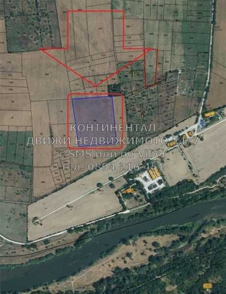 УПИ 15400м2 до асфалт, ток и вода в Марица Север - код 15871