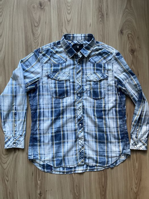 G-Star Raw 3301 shirt L/S/мъжка риза XL