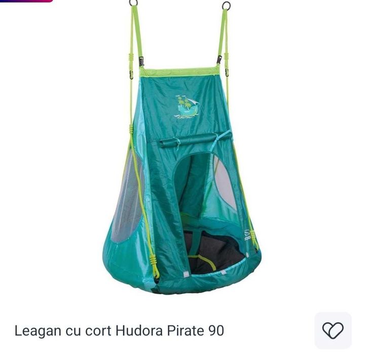 Vand leagan cort Hudora