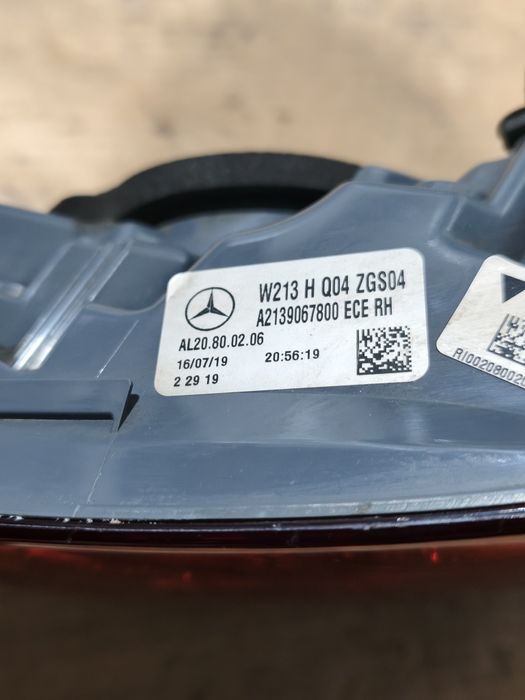 Стопове за Mercedes E klass W213